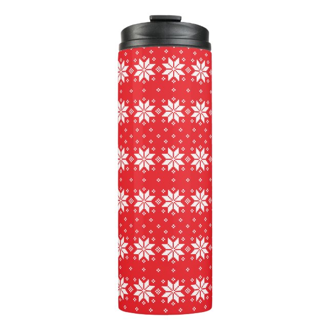 Bouteilles Isothermes Joyeux motif de Noël 5 (Devant)