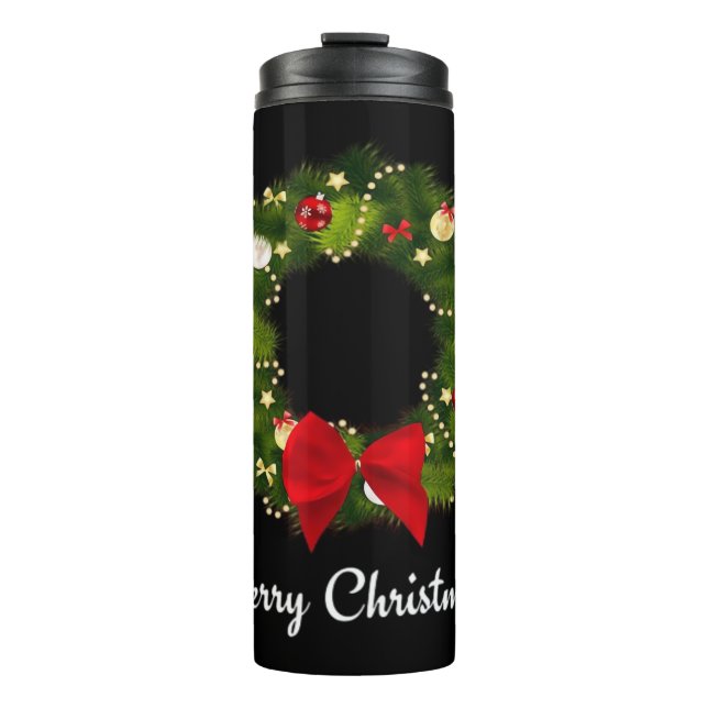 Bouteilles Isothermes Joyeux Noël ! (Devant)
