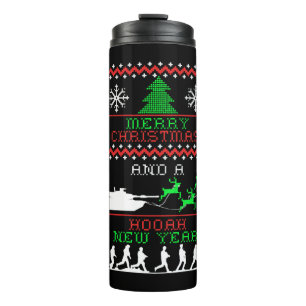 Bouteilles Isothermes Joyeux Noël Armée Nouvel An