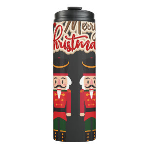 Bouteilles Isothermes Joyeux Noël Nutcracker Festive Tee de vacances