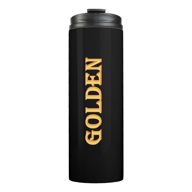 Bouteilles Isothermes Jumbler GOLDEN (Devant)