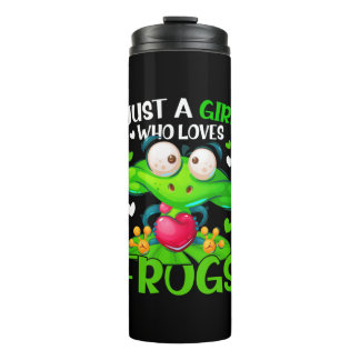 Bouteilles Isothermes Just A Girl Who Loves Frogs Kids Girls Frog