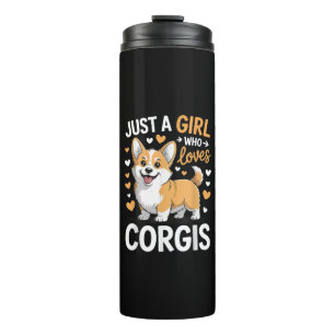 Bouteilles Isothermes Juste Une Fille Qui Aime Les Corgis