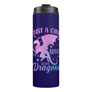 Bouteilles Isothermes Juste Une Fille Qui Aime Les Dragons - Fantastique