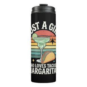 Bouteilles Isothermes Juste une fille qui aime les tacos et la margarita