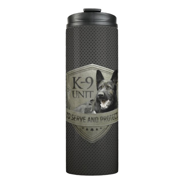 Bouteilles Isothermes K-9 unité GSD - chien de berger allemand de (Devant)