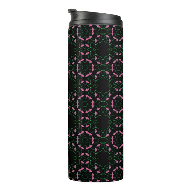 Bouteilles Isothermes Kaleidoscope Émeraude et Rose (Tourné sur la droite)