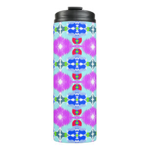 Bouteilles Isothermes Kaleidoscope Fleur d'Azur
