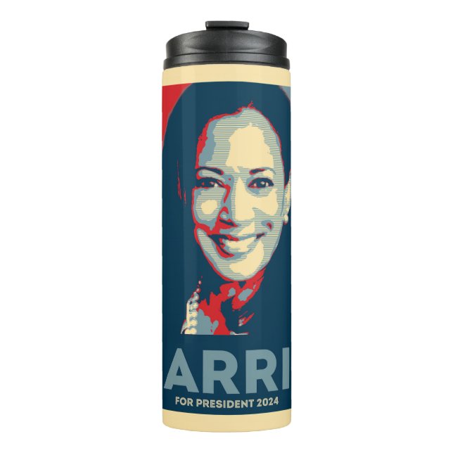Bouteilles Isothermes Kamala Harris pour le président 2024 - Hope (Devant)