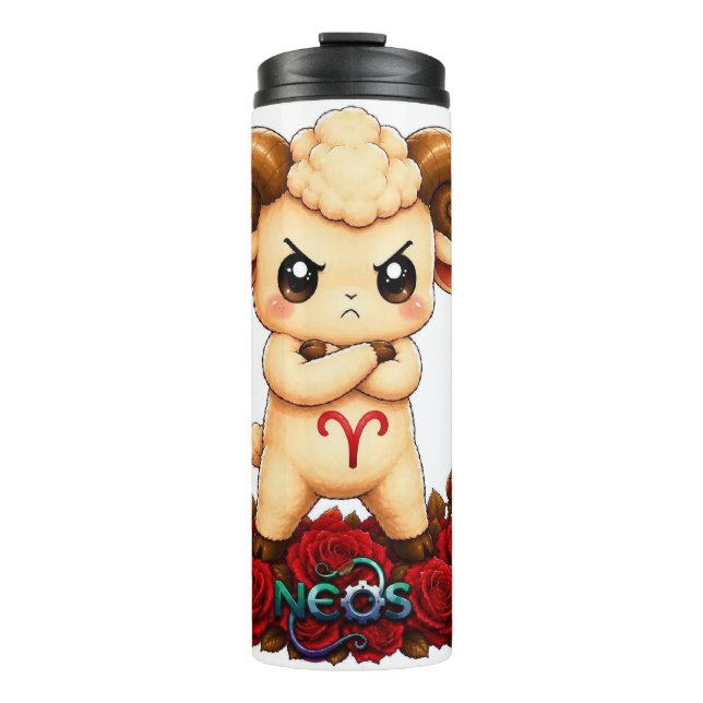 Bouteilles Isothermes Kawaii Zodiac Neos Bélier (Devant)