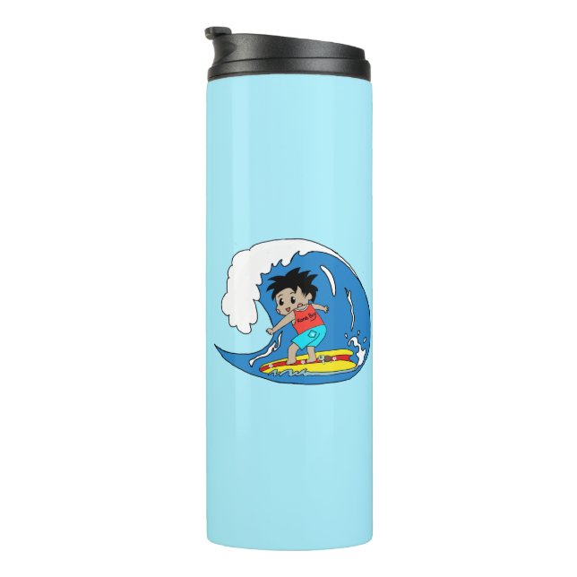 Bouteilles Isothermes Kona Boy Surfs Big Wave Thermal Tumbler - Surf Art (Tourné sur la droite)