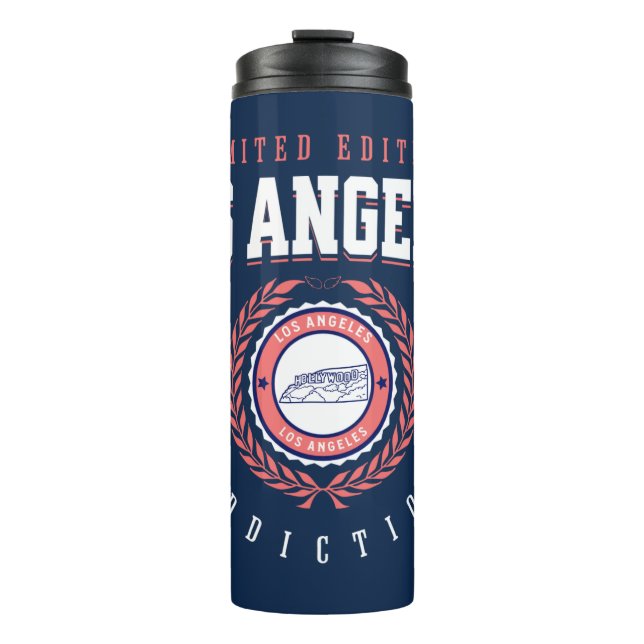 Bouteilles Isothermes LA, California City Traveller Style sportif (Devant)