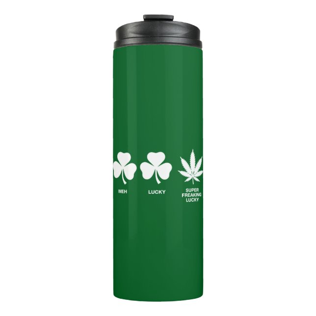 Bouteilles Isothermes La fête drôle de Saint-Patrick pour les gars  (Devant)