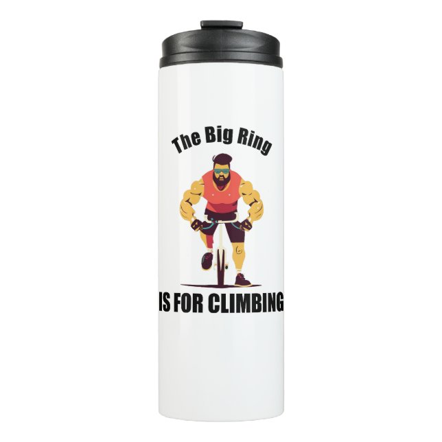 Bouteilles Isothermes La Grande Bague Est Pour Le Cyclisme D'Escalades (Devant)