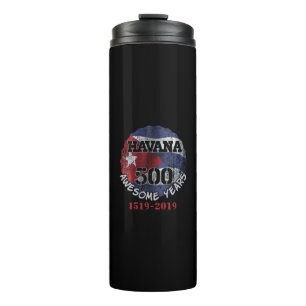 Bouteilles Isothermes La Havane 500 ans fantastiques - Cuba Anniversaire