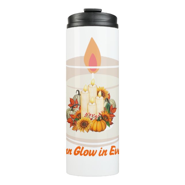 Bouteilles Isothermes "La lueur d'automne dans chaque sieste (Devant)