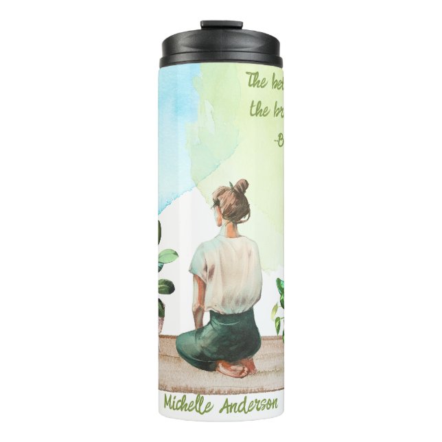 Bouteilles Isothermes La Mug De Voyage De La Flamme Plus Lumineuse (Devant)