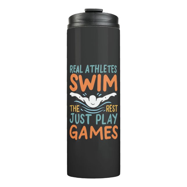 Bouteilles Isothermes La natation (Devant)