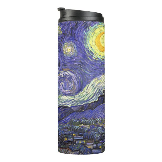 Bouteilles Isothermes La Nuit étoilée de Vincent van Gogh (Tourné sur la droite)