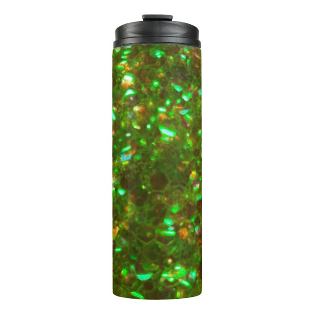 Bouteilles Isothermes La parties scintillant verdoyante Glitz Tumbler Th (Devant)