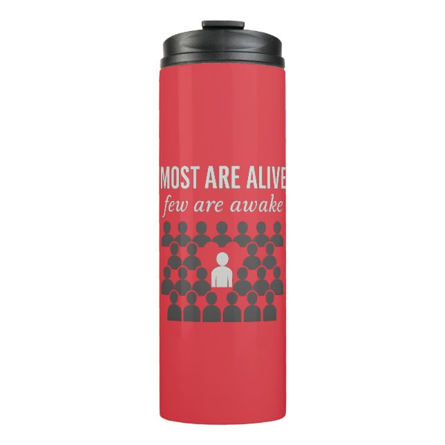 Bouteilles Isothermes La Plupart Sont Vivants. Peu Sont Réveillés - Prov (Devant)