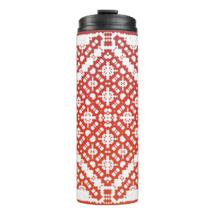 Bouteilles Isothermes La talavera mexicaine traditionnelle ornée. Design