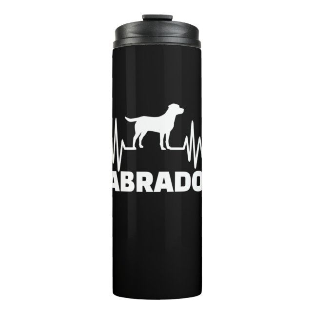 Bouteilles Isothermes Labrador Retriever Heart (Devant)