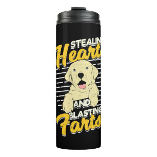 Bouteilles Isothermes Labrador Retriever Vol Coeurs