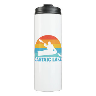 Bouteilles Isothermes Lac Castaic Californie Kayak