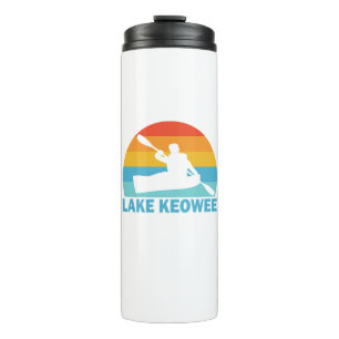 Bouteilles Isothermes Lac Keowee en Caroline du Sud en kayak