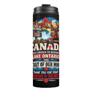 Bouteilles Isothermes Lac Ontario Canada est maintenant le détroit de no
