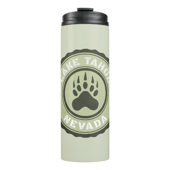 Bouteilles Isothermes Lac Tahoe Ours Paw Nevada (Devant)