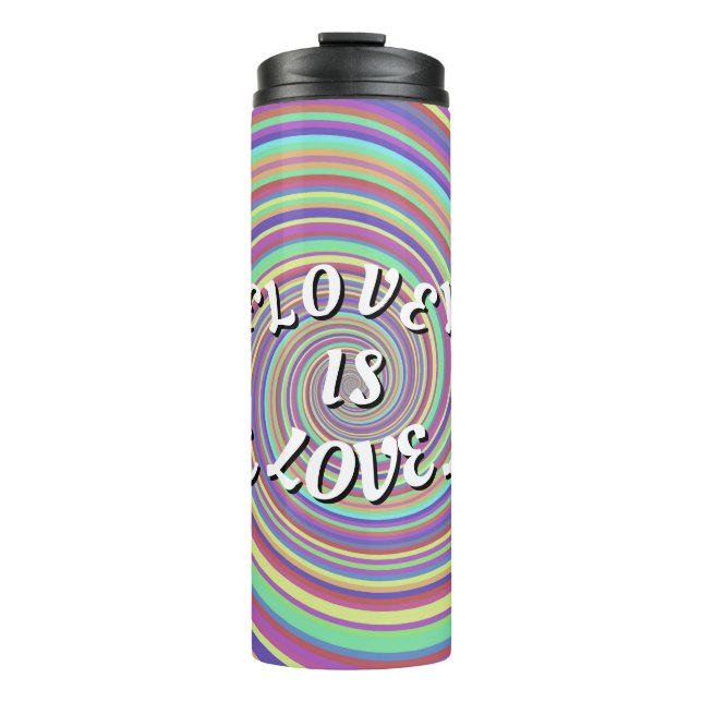 Bouteilles Isothermes L'amour est l'amour de la fierté (Devant)