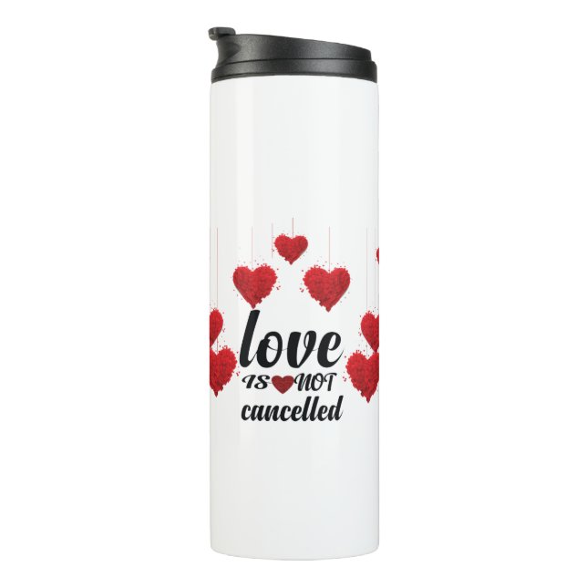 Bouteilles Isothermes L'amour n'est pas annulé (Tourné sur la droite)