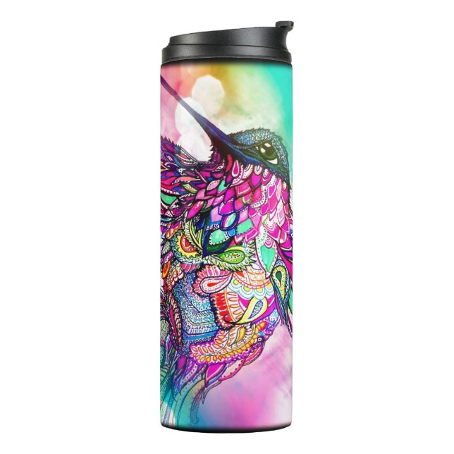 Bouteilles Isothermes Lampe à angle de colibri par Michele Zurine (Tourné sur la gauche)