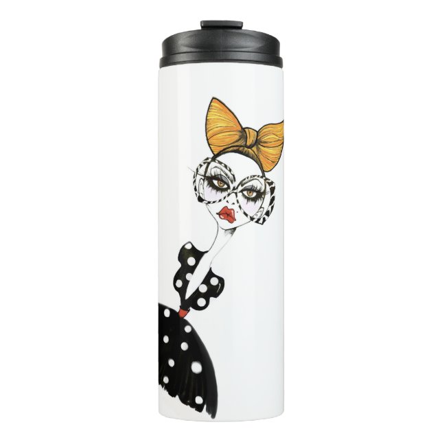 Bouteilles Isothermes L'animal observe le culbuteur (Devant)