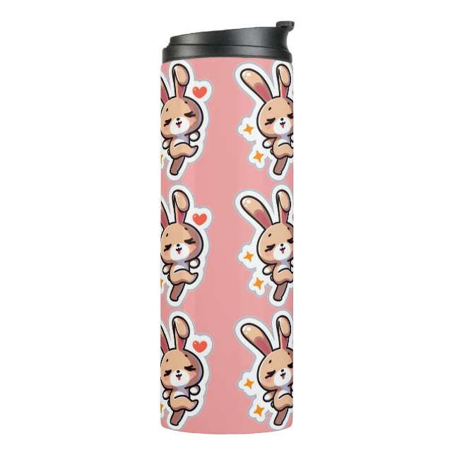 Bouteilles Isothermes Lapin (Tourné sur la gauche)