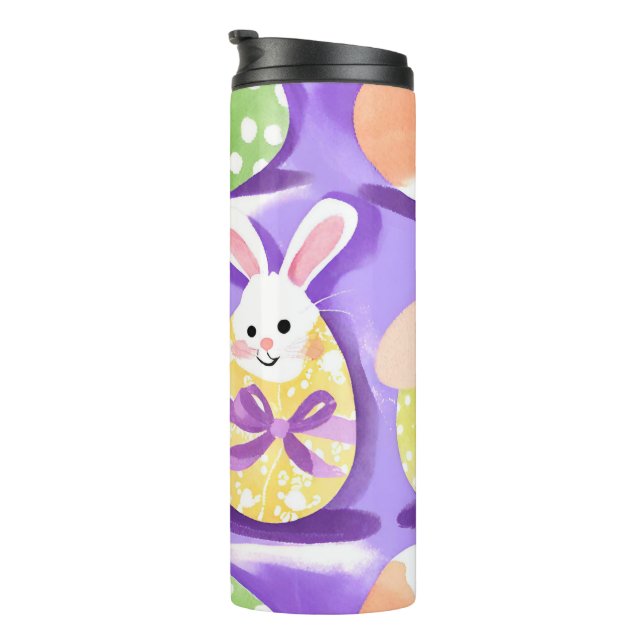 Bouteilles Isothermes lapin avec oeufs de pâques (Tourné sur la droite)