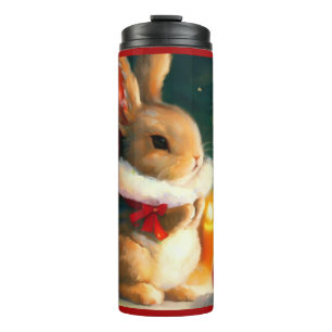 Bouteilles Isothermes Lapin de Noël 1