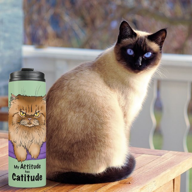 Bouteilles Isothermes L'attitude a une Catitude (Créateur téléchargé)