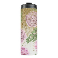 *~* Lavande florale PEONY Parties scintillant or
