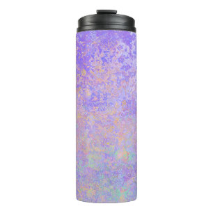 Bouteilles Isothermes Lavande psychédélique Purple Neon Pastel Abstrait