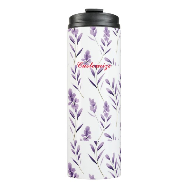 Bouteilles Isothermes Lavender Flower Buves Thunder_Cove (Devant)