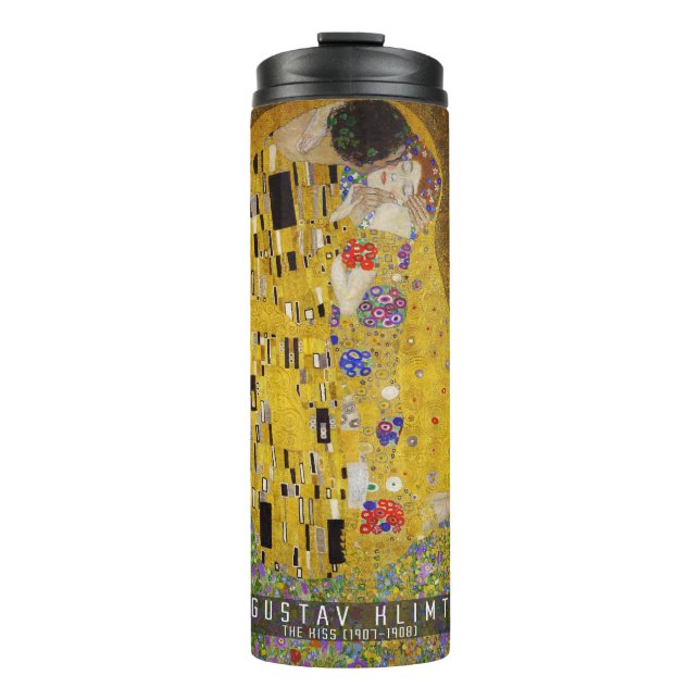 Bouteilles Isothermes Le Baiser - Gustav Klimt  (Devant)