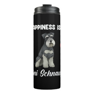 Bouteilles Isothermes Le Bonheur Est Un Petit Schnauzer