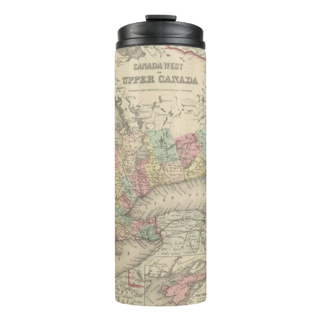 Bouteilles Isothermes Le Canada supérieur (Devant)