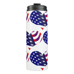 Bouteilles Isothermes Le drapeau des Etats-Unis tient le premier rôle
