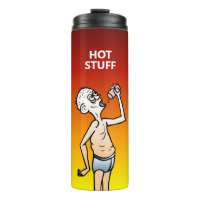 Le gobelet thermique pour l'homme assoiffé