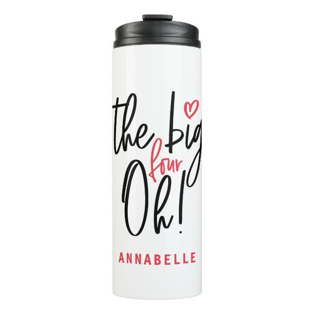 Bouteilles Isothermes Le gros quatre oh ! 40e anniversaire (Devant)