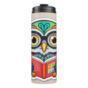 Bouteilles Isothermes "Le hibou de la lecture"